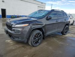 Salvage cars for sale at Farr West, UT auction: 2014 Jeep Cherokee Latitude