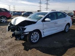 Salvage cars for sale at Dyer, IN auction: 2019 Nissan Sentra S