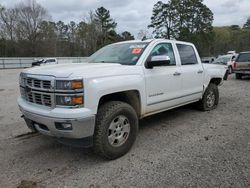 Salvage cars for sale from Copart Greenwell Springs, LA: 2015 Chevrolet Silverado K1500 LTZ