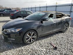 Salvage cars for sale at Cahokia Heights, IL auction: 2017 Nissan Maxima 3.5S