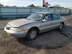 Salvage cars for sale at Brookhaven, NY auction: 2001 Lincoln Continental