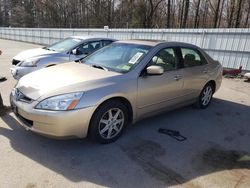 Salvage cars for sale at Glassboro, NJ auction: 2004 Honda Accord EX