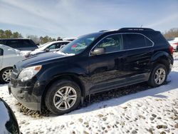 Salvage cars for sale from Copart West Warren, MA: 2015 Chevrolet Equinox LT