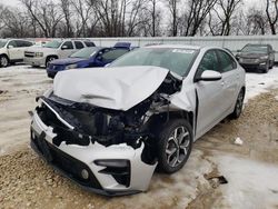 Salvage cars for sale at Franklin, WI auction: 2020 KIA Forte FE