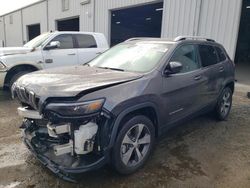 Salvage cars for sale at Jacksonville, FL auction: 2019 Jeep Cherokee Limited