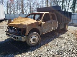 Salvage trucks for sale at Spartanburg, SC auction: 2008 Ford F450 Super Duty