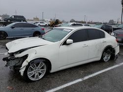 Salvage cars for sale from Copart Van Nuys, CA: 2013 Infiniti G37 Base