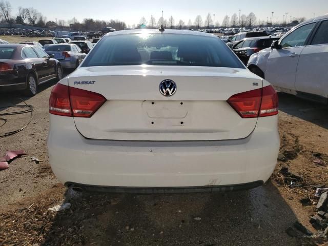 2013 Volkswagen Passat SE