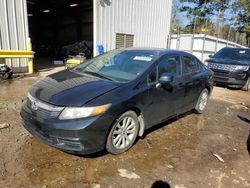 Salvage cars for sale at Austell, GA auction: 2012 Honda Civic EXL