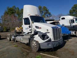 Salvage trucks for sale at Seaford, DE auction: 2022 Peterbilt 579