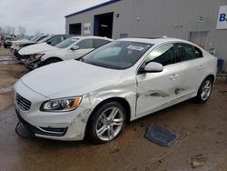 Salvage cars for sale from Copart Elgin, IL: 2015 Volvo S60 Premier