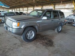 Jeep Grand Cherokee Limited Vehiculos salvage en venta: 1998 Jeep Grand Cherokee Limited