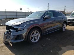 Salvage cars for sale from Copart Chicago Heights, IL: 2019 Audi Q8 Premium Plus