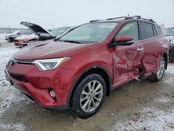 Salvage cars for sale at Magna, UT auction: 2018 Toyota Rav4 Limited