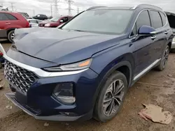 2020 Hyundai Santa FE SEL en venta en Elgin, IL