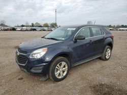 Chevrolet Equinox LS salvage cars for sale: 2017 Chevrolet Equinox LS