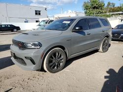 Salvage cars for sale from Copart Opa Locka, FL: 2021 Dodge Durango R/T