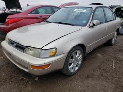 Salvage cars for sale from Copart Dyer, IN: 1994 Toyota Corolla LE