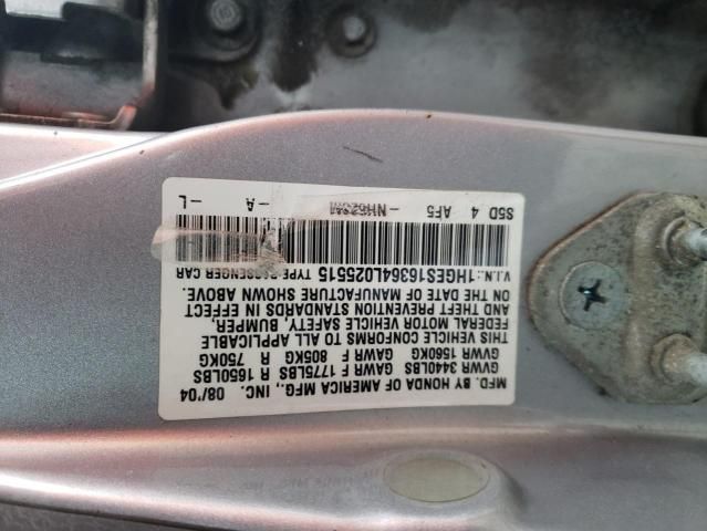 2004 Honda Civic DX VP