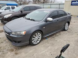 Salvage cars for sale at Wichita, KS auction: 2009 Mitsubishi Lancer GTS