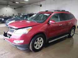 Salvage cars for sale from Copart Portland, MI: 2012 Chevrolet Traverse LT