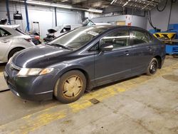 Salvage cars for sale at Dyer, IN auction: 2007 Honda Civic Hybrid