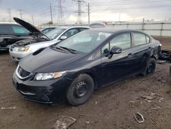 Honda Civic salvage cars for sale: 2013 Honda Civic LX