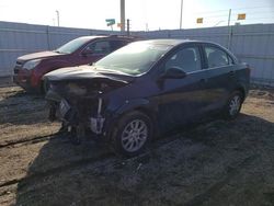 Salvage cars for sale at Greenwood, NE auction: 2017 Chevrolet Sonic LT