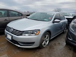 Volkswagen salvage cars for sale: 2012 Volkswagen Passat SE