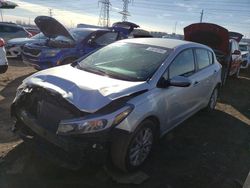 Salvage cars for sale at Elgin, IL auction: 2017 KIA Forte LX