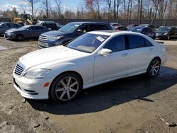 Salvage cars for sale from Copart -no: 2013 Mercedes-Benz S 550