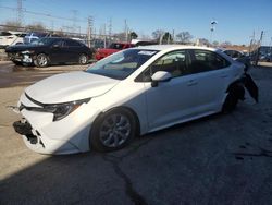 Salvage cars for sale from Copart Wheeling, IL: 2021 Toyota Corolla LE