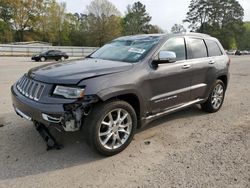 Jeep Grand Cherokee Summit salvage cars for sale: 2016 Jeep Grand Cherokee Summit