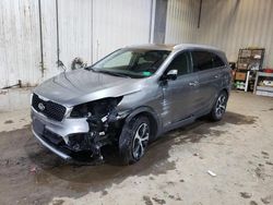Salvage cars for sale at Candia, NH auction: 2016 KIA Sorento EX