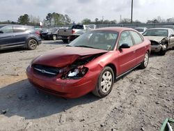 Salvage cars for sale at Montgomery, AL auction: 2001 Ford Taurus LX