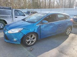 Ford Focus SEL salvage cars for sale: 2012 Ford Focus SEL