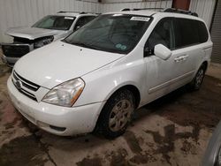 Salvage cars for sale from Copart Lansing, MI: 2007 KIA Sedona EX