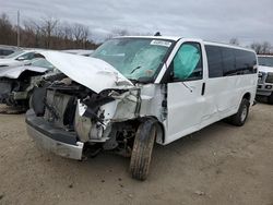 Salvage trucks for sale at Marlboro, NY auction: 2020 Chevrolet Express G3500 LT