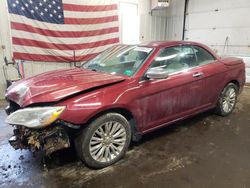 Salvage cars for sale at Lyman, ME auction: 2011 Chrysler 200 Limited