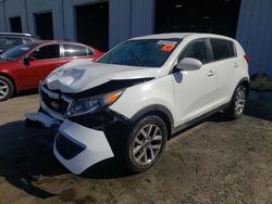 Salvage cars for sale at Jacksonville, FL auction: 2016 KIA Sportage LX