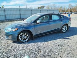 Salvage cars for sale at Lumberton, NC auction: 2019 Ford Fusion SE