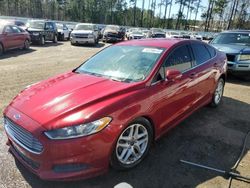 Ford salvage cars for sale: 2016 Ford Fusion SE