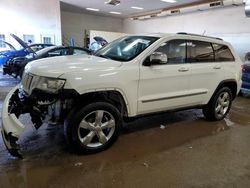 Salvage cars for sale from Copart Davison, MI: 2012 Jeep Grand Cherokee Overland