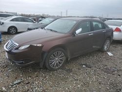 Salvage cars for sale at Memphis, TN auction: 2013 Chrysler 200 Limited