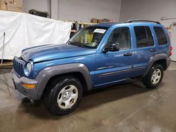 Salvage cars for sale from Copart Elgin, IL: 2003 Jeep Liberty Sport