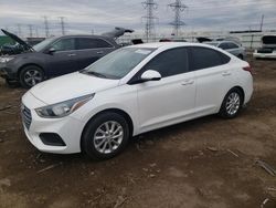 Salvage cars for sale at Dyer, IN auction: 2018 Hyundai Accent SE
