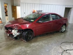 Salvage cars for sale at Leroy, NY auction: 2008 Pontiac G6 Base
