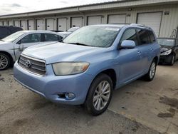 Toyota salvage cars for sale: 2010 Toyota Highlander Hybrid Limited