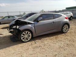 Salvage cars for sale from Copart Houston, TX: 2015 Hyundai Veloster