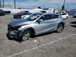 Salvage cars for sale at Van Nuys, CA auction: 2018 Infiniti QX30 Pure